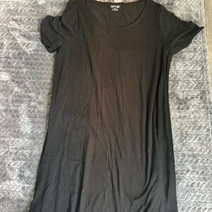 Apt 9 Black Tshirt Dress